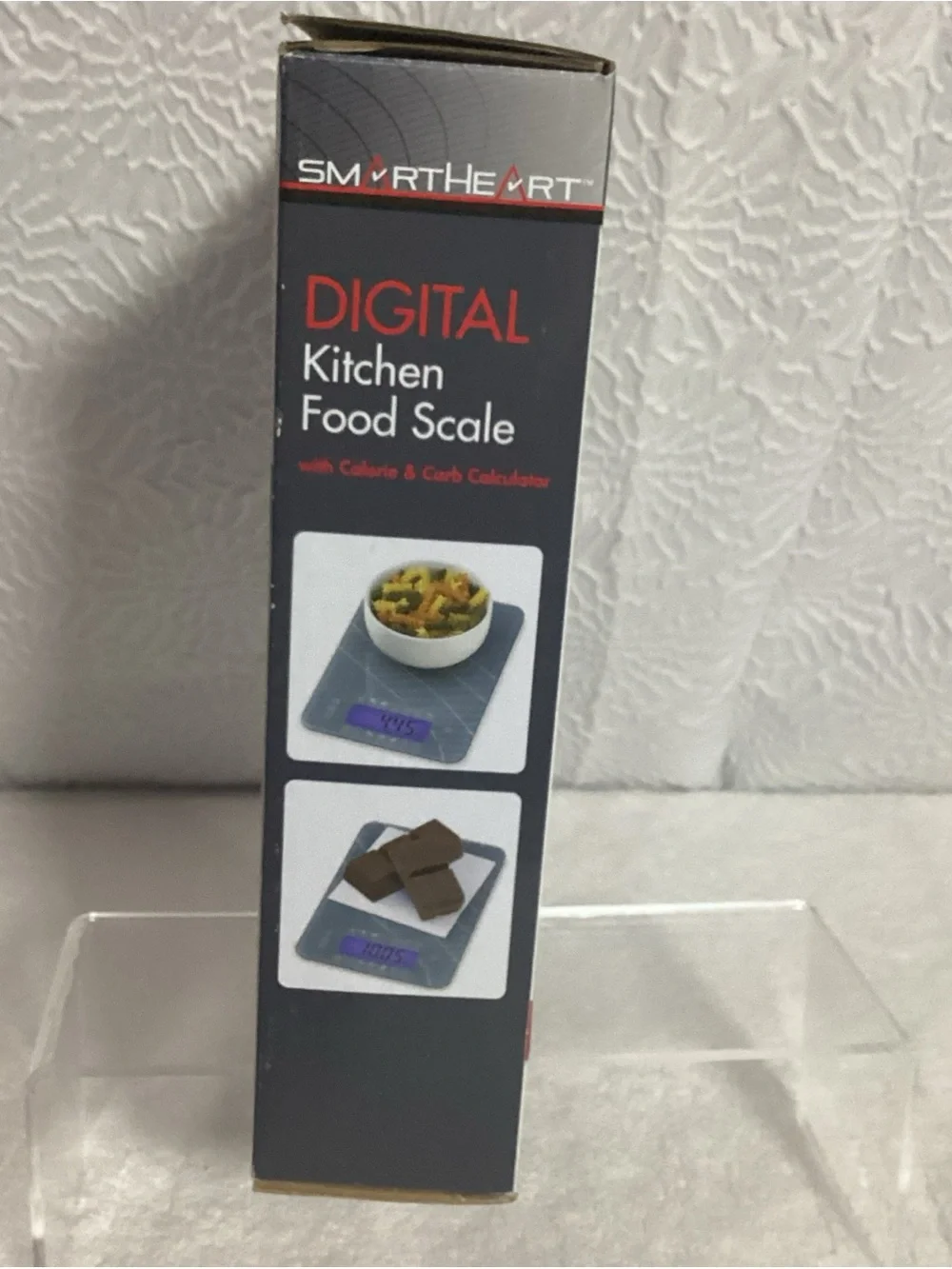Smart Heart Digital Kitchen Food Scale w/ Calorie & Carb Count - Display Model